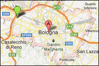 Googlemap Bologna