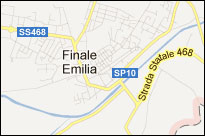 Googlemap Finale Emilia