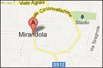 Googlemap Mirandola